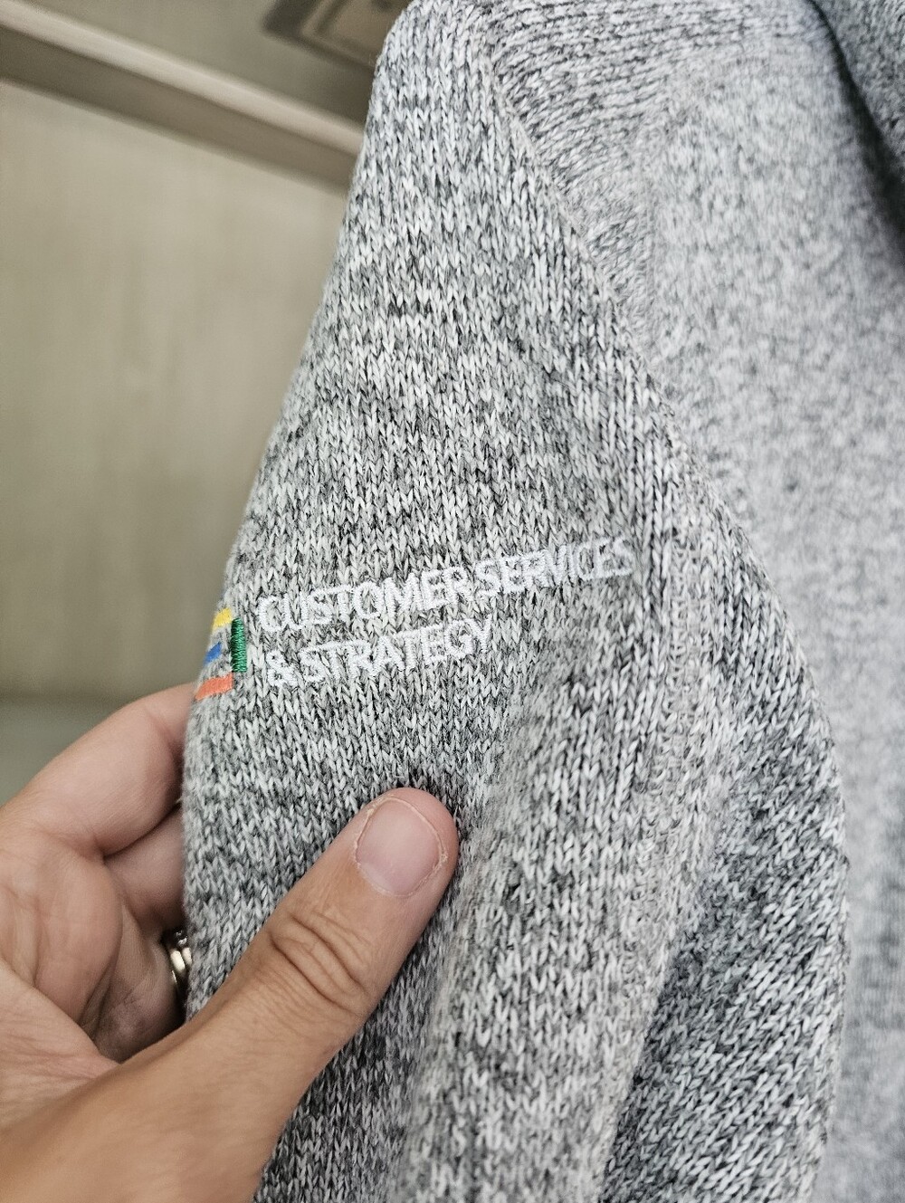 Patagonia Half Zip Fleece Heather Gray Better Sweater - Picture 11 of 12